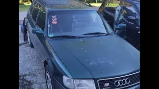 Audi 100 Quattro Benzinleitungen reparieren