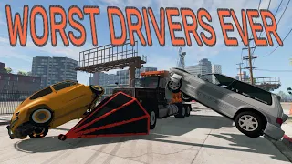 The WORST DRIVERS EVER - BeamNG.drive