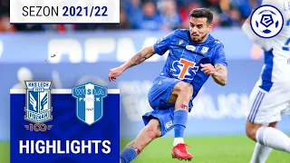 Lech Poznań - Wisła Płock 4:1 | SKRÓT | Ekstraklasa 2021/22 | 12. Kolejka