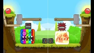 Red Ball 4 - Fire Boss & Rainbow Boss 'Volume 1' with Red Ball