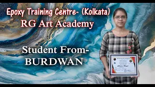 Epoxy Training Centre Student Review From Burdwan*RG Art Academy*RG Group Of Companies*GaurabGanguly