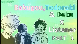 "Kissing Game.." Bakugou Katsuki, Deku & Shoto Todoroki x listener ASMR/BNHA Spicy Ver