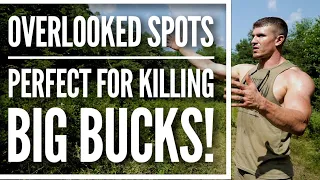 OVERLOOKED SPOTS You Should Hunt To Kill Big Buck!