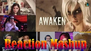 Awaken (ft. Valerie Broussard) | League of Legends  Cinematic - Season 2019 REACTIONS MASHUP