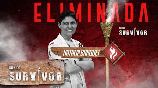 Sobreviviente eliminada Survivor México 4 agosto 2023, Natalia Barquet | Survivor México 2023