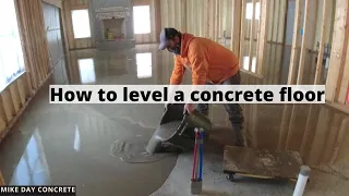 How To Self Level A Concrete Floor: My Simple Process