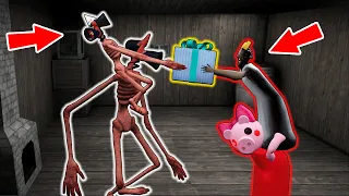 Baby Siren Head vs Baby Granny and Baby Piggy - Birthday - funny horror animation parody (part 27)
