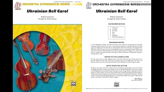 Ukranian Bell Carol, arr. Sandra Dackow – Score & Sound