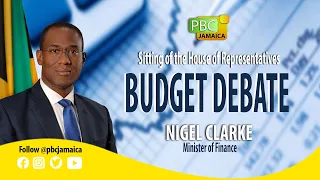 Sitting of the House of Representatives || Budget Debate - Nigel Clarke- March 23, 2021