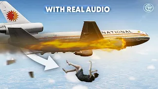 Woman Falls from 39,000 Feet After an Engine Explosion | Deadly Experiment (With Real Audio)