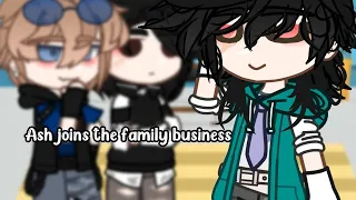 Ash joins the family 'business' || older Ash,Colby,Carter || gacha club || orginal ocs ||