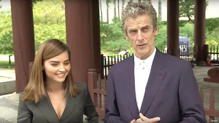 Peter Capaldi & Jenna Coleman Love Their Korean Fans! | Doctor Who World Tour | #DWWorldTour