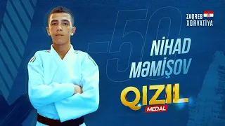 🥋 -50 kq. çəkidə yeniyetmələr arasında dünya çempionatının qızıl medalçısı 🥇🇦🇿 Nihad Məmişov