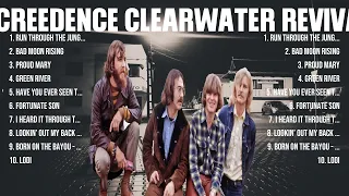 Creedence Clearwater Revival Greatest Hits 2024   Pop Music Mix   Top 10 Hits Of All Time