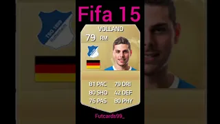 Kevin Volland all fifacards from fifa11 to fifa22😍 Which the best card? #fifa22gameplay #fifa22news