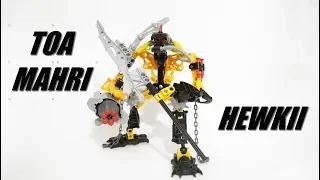 Лего Бионикл: Обзор набора Тоа Мари Хьюки #8912  (Lego Bionicle Toa Mahri Hewkii #8912 set review)