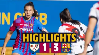 RAYO VALLECANO 1 - 3 BARÇA I HIGHLIGHTS COPA DE LA REINA 🔵🔴