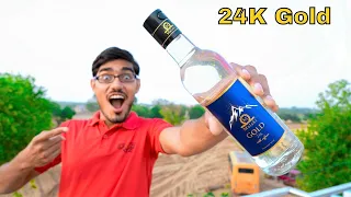 I Tried 24K Gold Water🤑 | मैंने पीया 5000 रूपये का पानी | Very Expensive