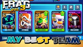 FRAG Pro Shooter Vol.3 - MY Best Team😎Gameplay🔥(iOS,Android)