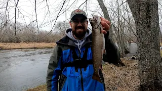 Solo hunt for big brook trout + Catch and Cook