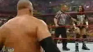 cm punk vs batista for world  title part 1 raw