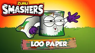 Loo Roll Vs Dank Dog + More | 1 HOUR Of SMASHERS! | ZURU | Smashers World | Cartoons for Kids