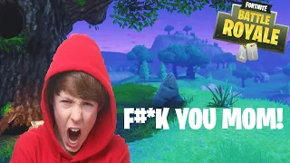 Kid SCREAMS At Mom When Asked To Get Off Fortnite