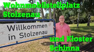 Wohnmobilstellplatz an der Weser in Stolzenau und Kloster Schinna