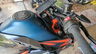 2022 KTM 890 R EVOTECH Nav/Phone mount install Part 2 of 2