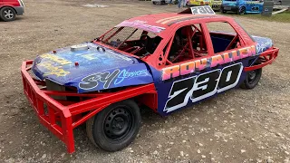 2L Saloon Stockcars Final Skegness Raceway 05/03/23.