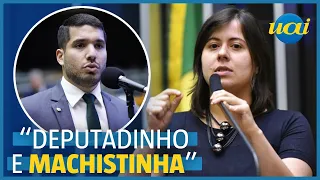 Sâmia Bomfim chama André Fernandes de 'deputadinho' e 'machistinha'