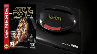 Star Wars for the Sega Genesis / Mega Drive (Unreleased Prototype) - Full Gameplay Sample
