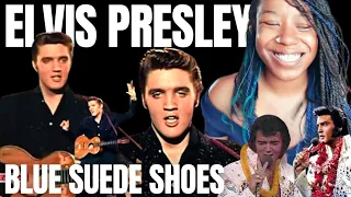 Elvis Presley - Blue Suede Shoes - 1956 { Reaction } - Elvis Presley Reaction