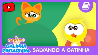 Crescendo com a Galinha Pintadinha | Salvando a Gatinha | Curtas