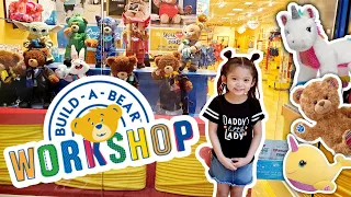 Build A Bear Workshop !! Toy Shopping At The Mall !! A-Tisket-A-Tasket !! Children's Nursery Rhymes