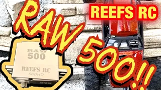 Reefs RC RAW500 SERVO!!!