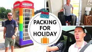 PACK WITH ME! PACKING CUBES  | HULL PRIDE | VLOG | THE LODGE GUYS