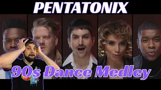 PTX 90s Dance Medley REACTION! My Favorite Pentatonix Song Yet!