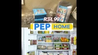 PEP HOME HAUL SOUTH AFRICA ( PEP HOME  FRIDGE & PANTRY BIN ORGANISATION HACKS) SOUTH AFRICA YOUTUBER