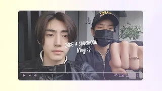 [Vlog] JAKE and SUNGHOON's Japan Vlog - ENHYPEN