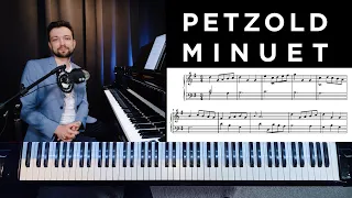 How many skills a BEGINNER's piece can teach you? TUTORIAL: Petzold Minuet in G