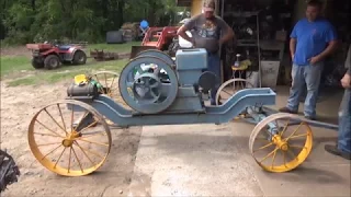 1918 Sattley Hit & Miss 5HP 1st Start