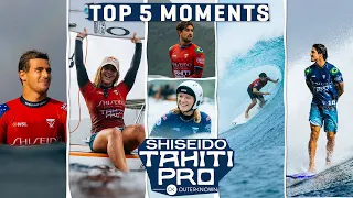 Top 5 Moments From The 2023 Shiseido Tahiti Pro Presented by Outerknown