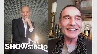 John Galliano In Conversation With Nick Knight On The Future Of Fashion