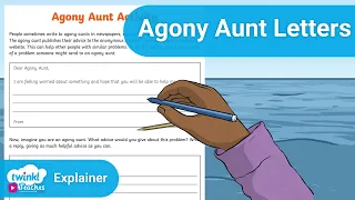Agony Aunt Letters | KS2 Writing PSHE Resources