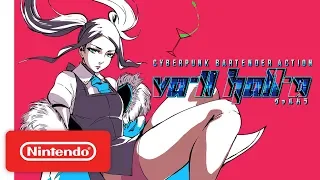 VA-11 HALL-A: Cyberpunk Bartender Action - Launch Trailer - Nintendo Switch