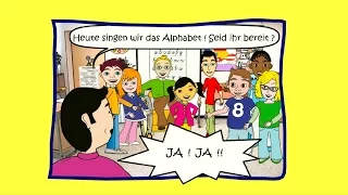 ABC Rock - Das deutsche Alphabet - Lied (Alphabet chanté en allemand)