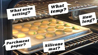 baking macarons - oven settings, baking surfaces and more - Master Your Macarons Series, Part 5