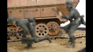 diorama 1/35,Tamiya sdkfz251