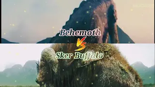 Behemoth 🆚 Sker Buffalo /Monsterverse Spin Wheel #behemoth #skerbuffalo #monsterverse #godzilla